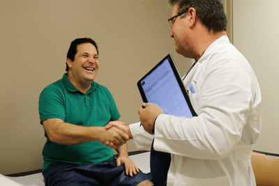 Lumbar Decompression and Fusion Surgery Patient Testimonial - Dr. Goll